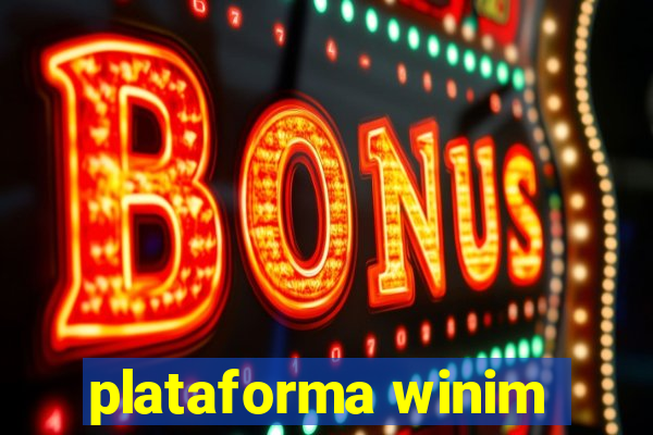 plataforma winim